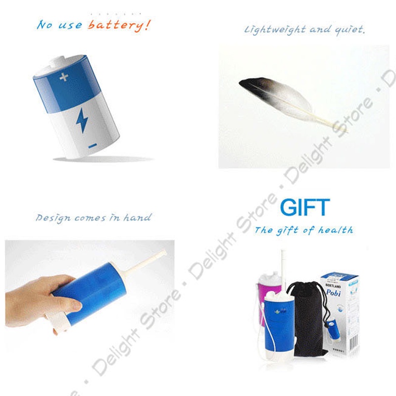 Pobi Korea Smart Non-Electric Portable Water Bidet