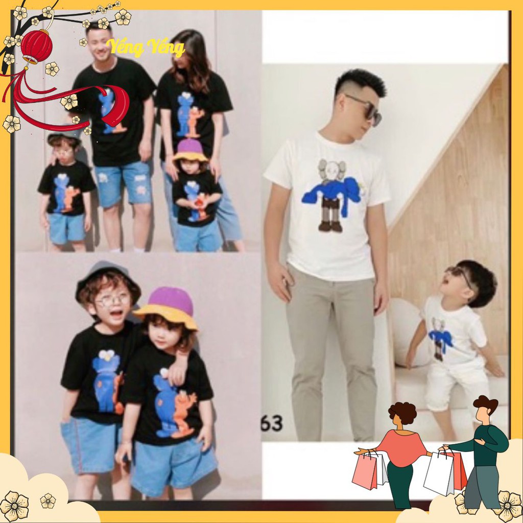 ÁO PHÔNG CỘC TAY GIA ĐÌNH MÃ 01