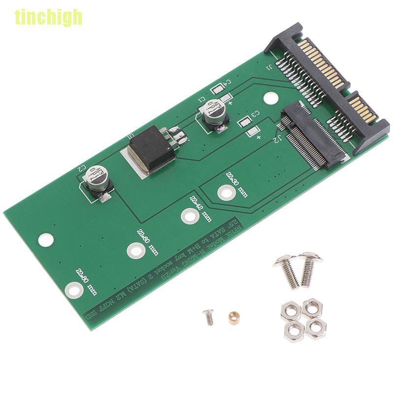 Bộ Chuyển Đổi Ngff (M2) Ssd Sang 2.5 Inch Sata M.2 Ngff Ssd Sang Sata3 Chuyên Dụng