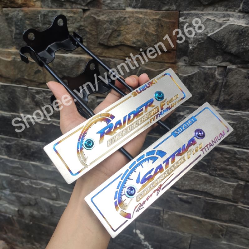 Bas &amp; Bảng Tên Titan RAIDER/SATRIA Fi