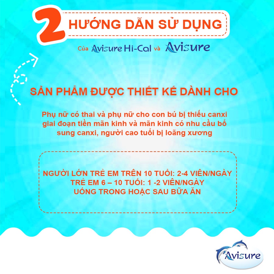 ✅(Chính Hãng) Avisure Hical bổ sung Canxi Nano tự nhiên không táo bón cho bà bầu và phụ nữ cho con bú Hộp 60 viên