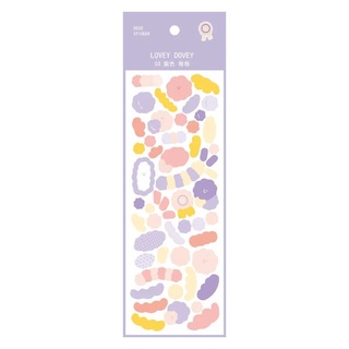 miếng dán sticker trang trí toploader, sổ, thiệp Loại 8