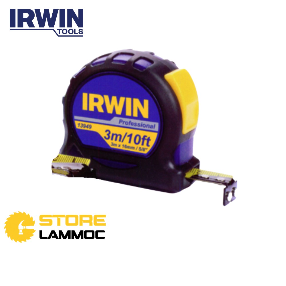 Thước dây 3m IRWIN có từ tính 13949