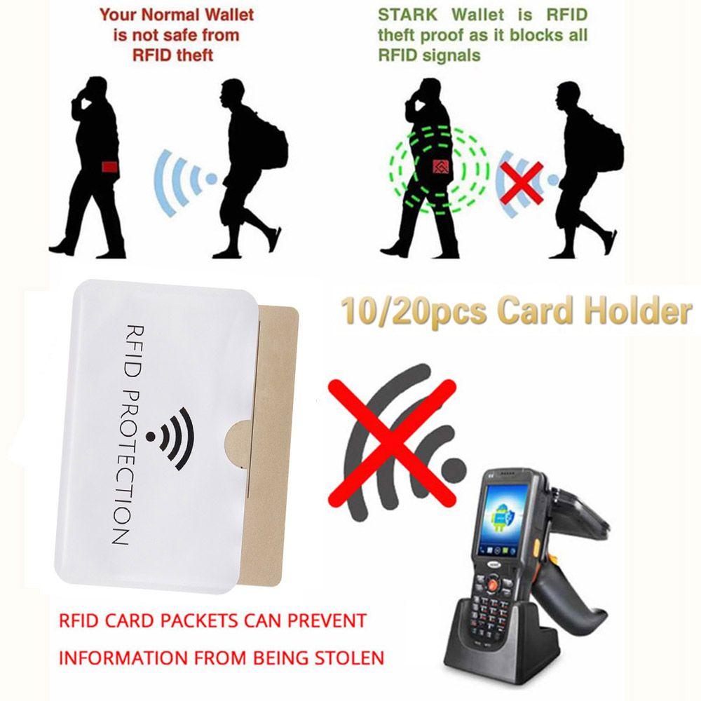 Hộp Đựng Thẻ MXGOODS Chống Từ Tính RFID NFC Bằng Kim Loại