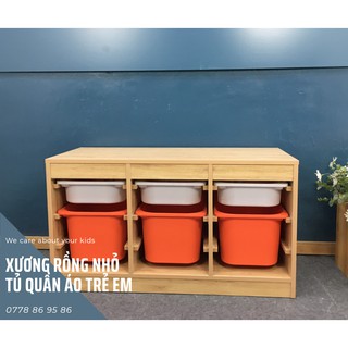Kệ đựng đồ chơi cho bé Xương Rồng Nhỏ - KTEM52102- Đã bao gồm hộp nhựa kèm kệ