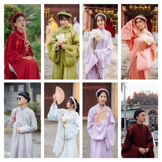 Full set cổ phục việt áo ngũ thân áo tấc việt phục