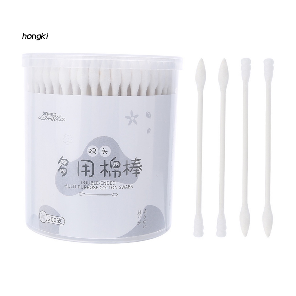 Hộp Tăm Bông Trang Điểm Hai Đầu Tiện Dụng