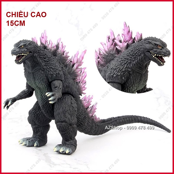Mô Hình Quái Vật Godzilla Nhật Bản – Cao 15 Cm – Có hỉnh Khớp-7765.3