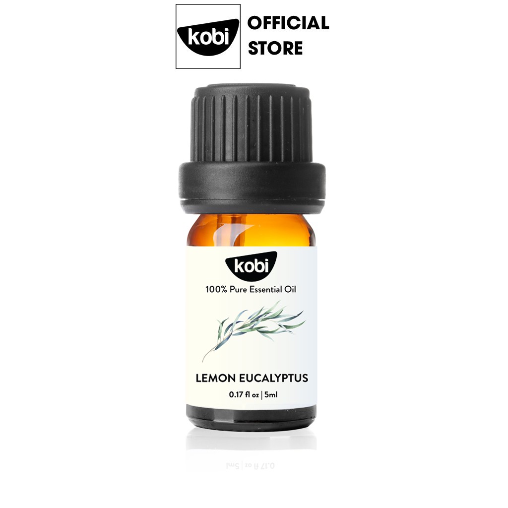 Tinh dầu Bạch đàn chanh Kobi Lemon eucalyptus essential oil giúp mang lại cảm giác tươi mới, kháng khuẩn hiệu quả -5ml