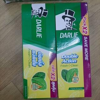 Kem Đánh Răng Ông Tây Darlie bạc hà chanh ( Hộp 2 tuýp) Thái Lan