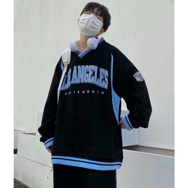 Áo Len Tay Dài Cổ Chữ V Thời Trang Retro Cho Nữ