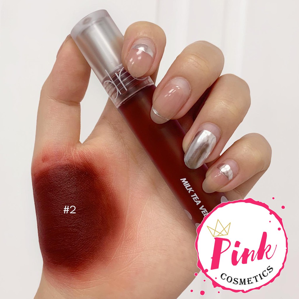 (THANH LÝ) Son Kem Lì, Mịn Mượt Như Nhung Romand Milk Tea Velvet Tint