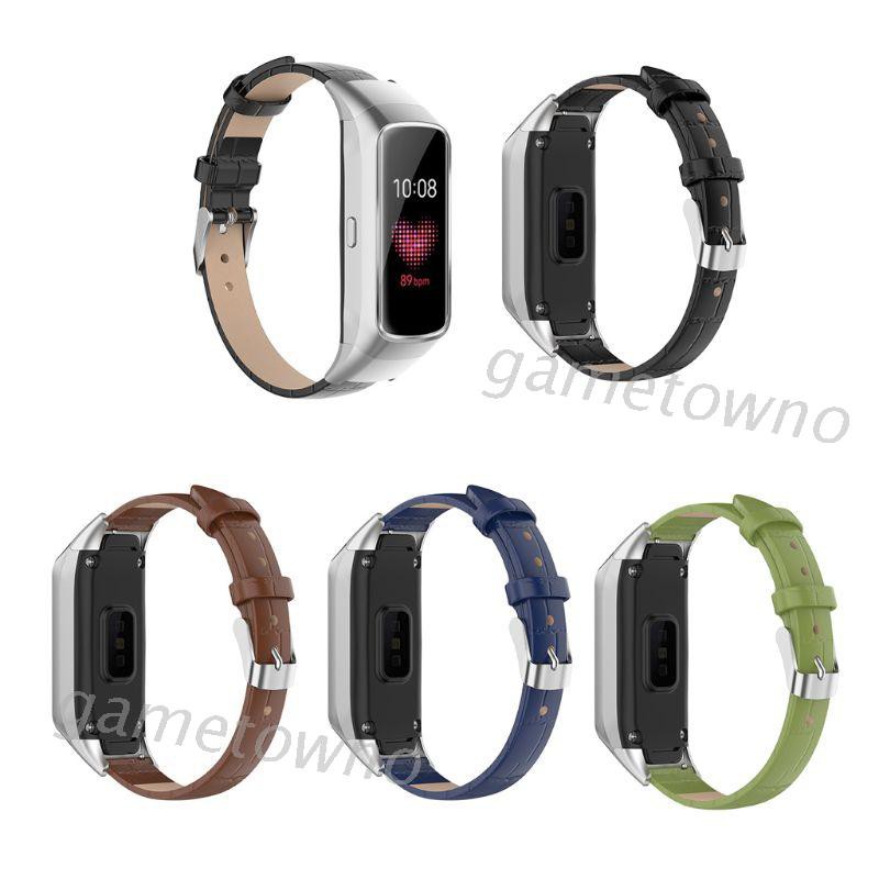 Dây Đeo Thay Thế Chất Liệu Da Cho Samsung Galaxy Fit Sm-r370