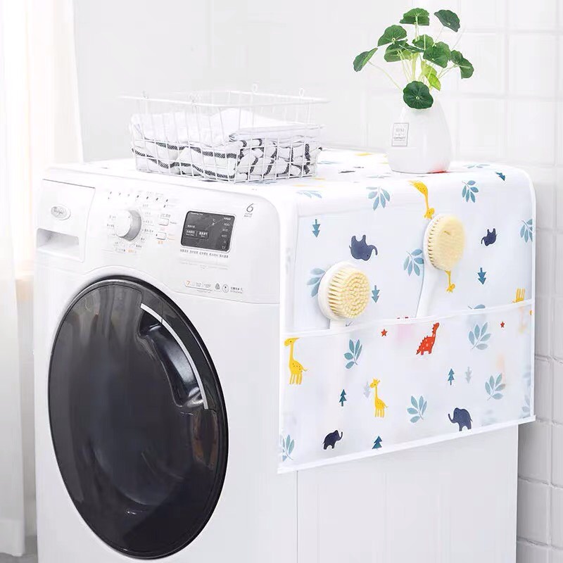 [NGẪU NHIÊN] Tấm phủ tủ lạnh đa năng chống thấm bền đẹp trang trí nhà có ngăn để đồ 1167 Korea Store88
