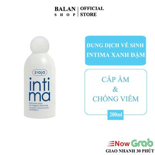  Gel vệ sinh Intima xanh đậm dưỡng ẩm chống khô bổ xung Axit Hyaluronic