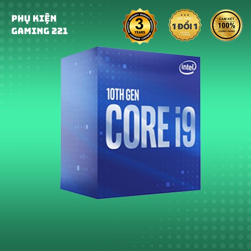 Vi xử lý CPU Intel Core i9-10900 / 2.8GHz turbo up to 5.2GHz / 10 nhân 20 luồng /  20MB Cache /  65W - Hàng chính hãng