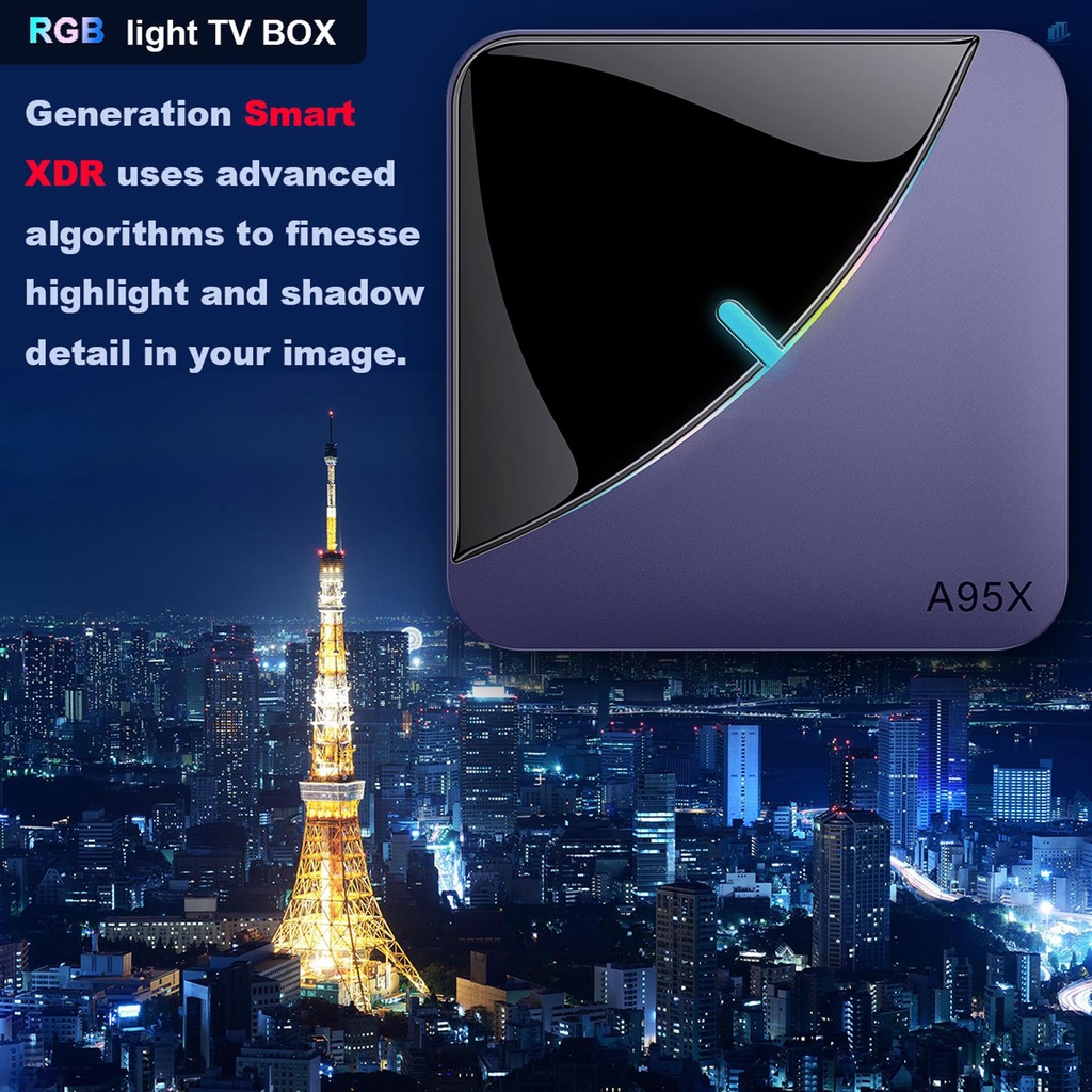 Bộ Thiết Bị Giải Mã A95X F3 Air II Android 11.0 S905W2 UHD 4K 2.4G/5G WiFi BT5.0 AV1 VP9 H.265