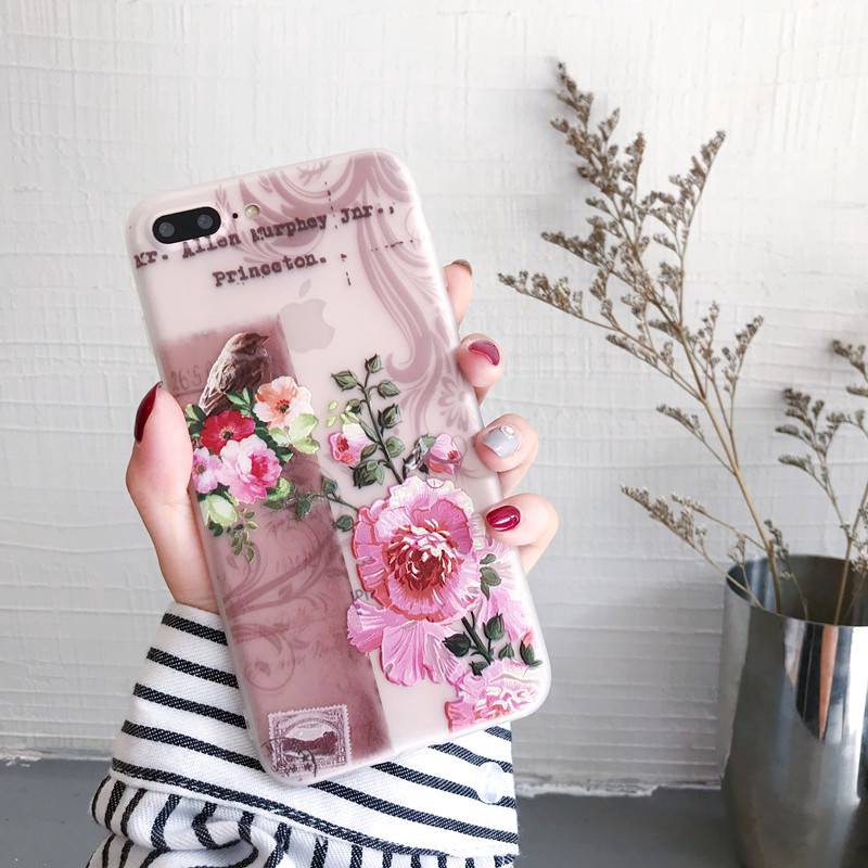 Ốp điện thoại silicon họa tiết hoa 3D cho Samsung Galaxy A71 A51 S20 Ultra Plus S20Ultra S20Plus A 71 A 51 A50 A50S A30S A30 A20 A10 | BigBuy360 - bigbuy360.vn