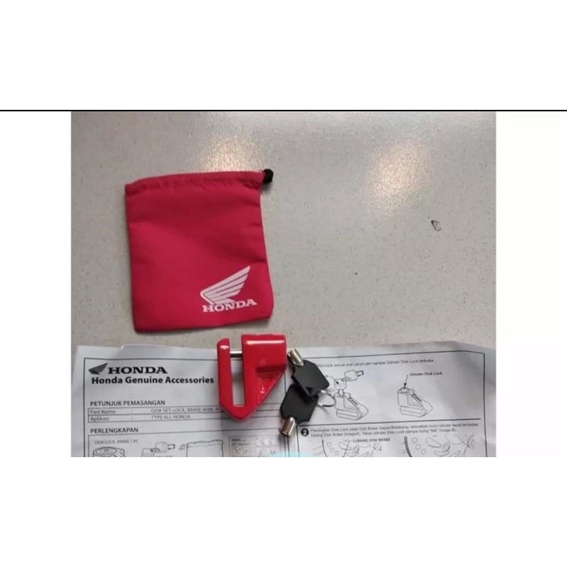 Ổ Khoá Thắng Đĩa Xe Máy Hàng Honda Nhập Khẩu Indonesia