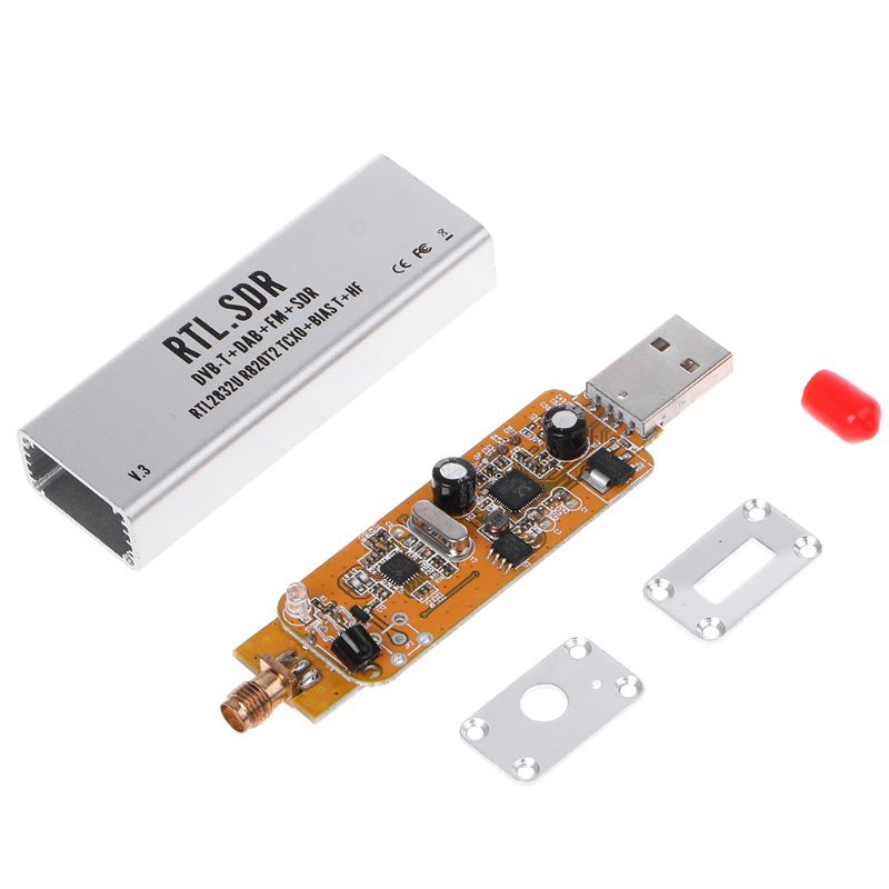 Radio 0.1Mhz-1.7Ghz Rtl-Sdr V3 Rtl2832U 1Ppm Tcxo Hf Biast Sma Chất Lượng Cao