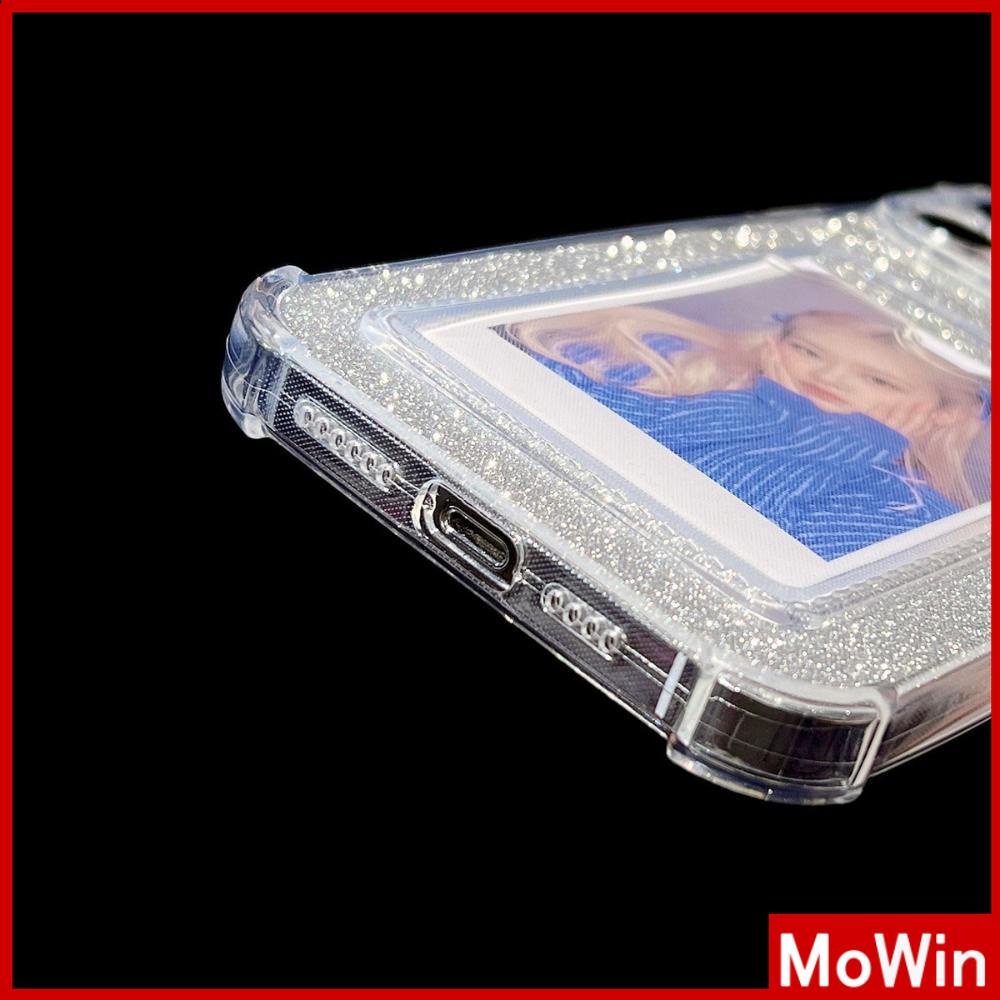 Ốp điện thoại giấy kim tuyến laser đựng thẻ thích hợp cho iPhone 13 Pro max 12 pro max iPhone 11 XR 7plus 14 Pro Max