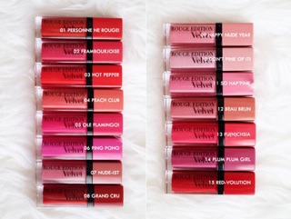 Son Bourjois Velvet BJ chuẩn Pháp