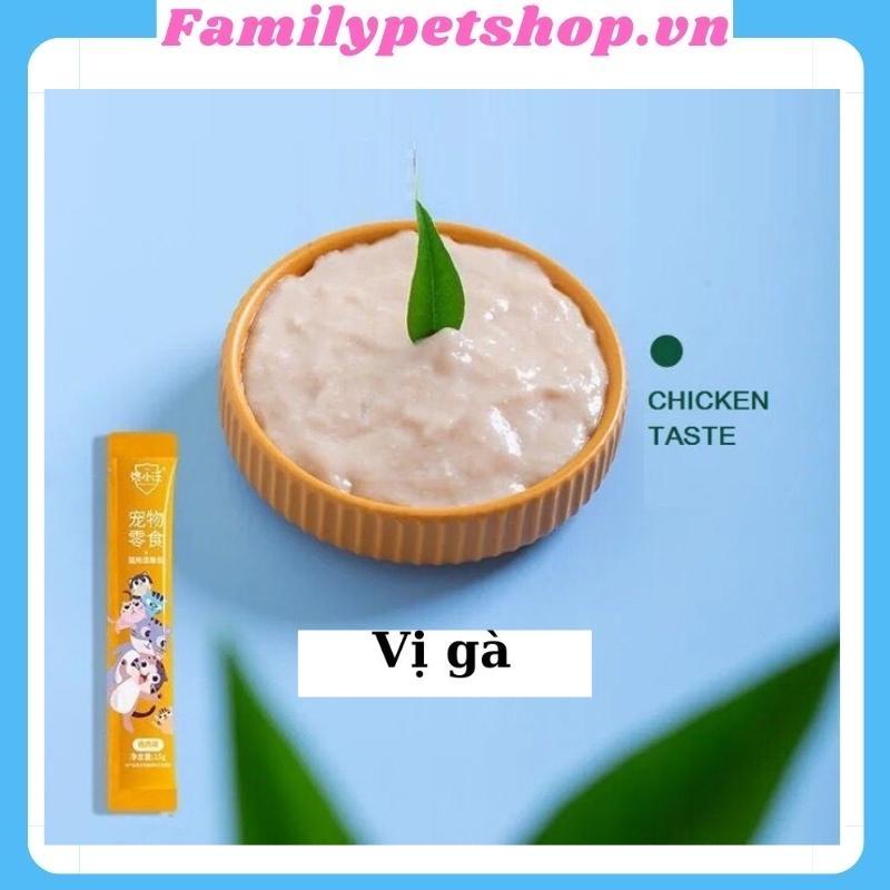 Combo 100 cây súp thưởng cho mèo Ciao thanh 15g-familypetshop.vn