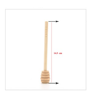 Cây gỗ khuấy mật ong 145mm