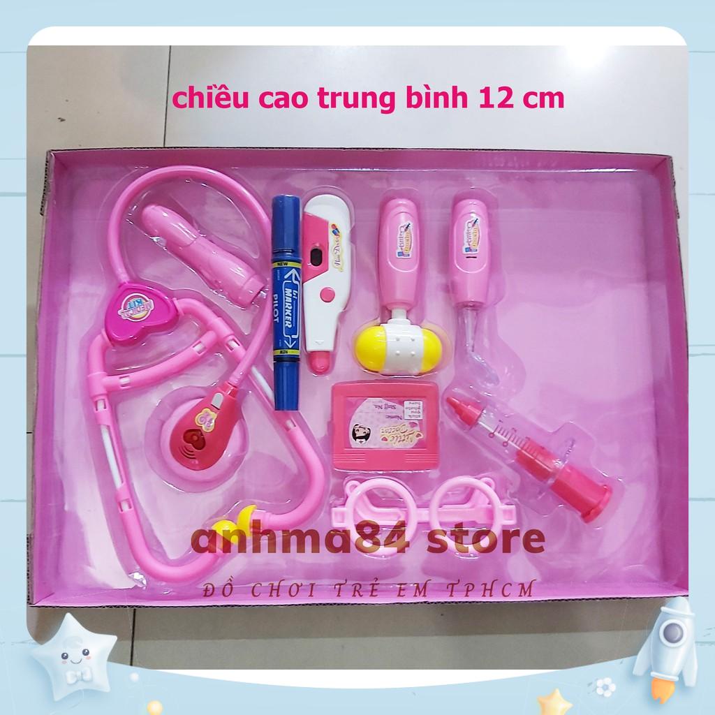 Đồ chơi BÁC SỸ CÓ PIN ĐÈN - Đồ chơi bé tập làm bác sĩ vui nhộn - có pin - anhma84 store - giao mẫu ngẫu nhiên