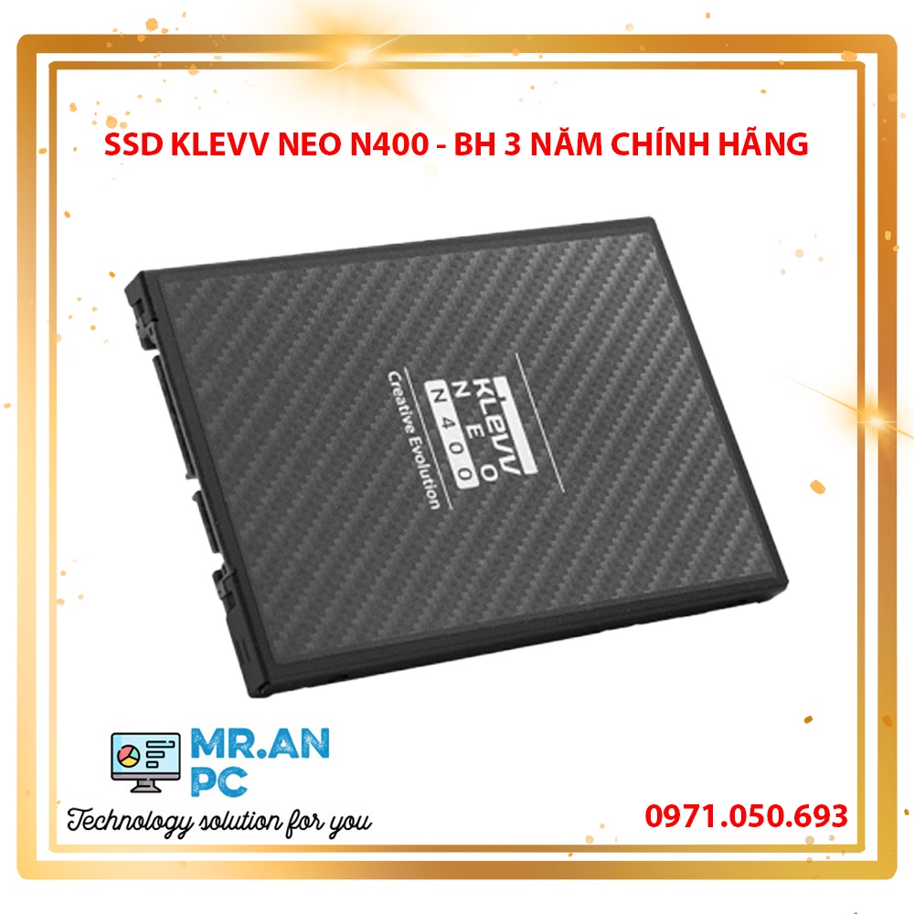 Ổ cứng SSD KLEVV Neo N400 120GB 2.5-Inch SATA III 3D-NAND (SK Hynix) | BigBuy360 - bigbuy360.vn