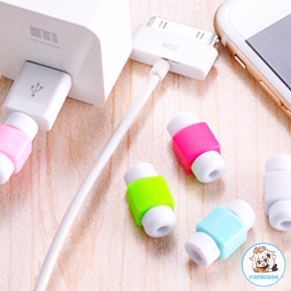 Bộ 4 đầu vỏ bọc bảo vệ dây cáp USB