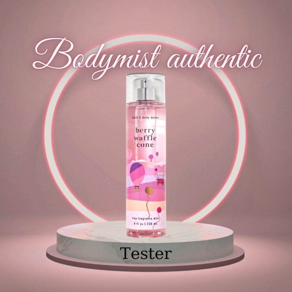 Xịt thơm toàn thân body mist Bath & Body Works Berry Waffle Cone _ [𝑩𝒐𝒅𝒚𝒎𝒊𝒔𝒕 𝑨𝒖𝒕𝒉𝒆𝒏𝒕𝒊𝒄]