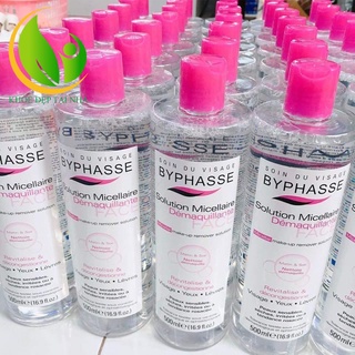 [ CHÍNH HÃNG ] Nước Tẩy Trang BYPHASSE SOLUTION MICERALLAIRE 500ml