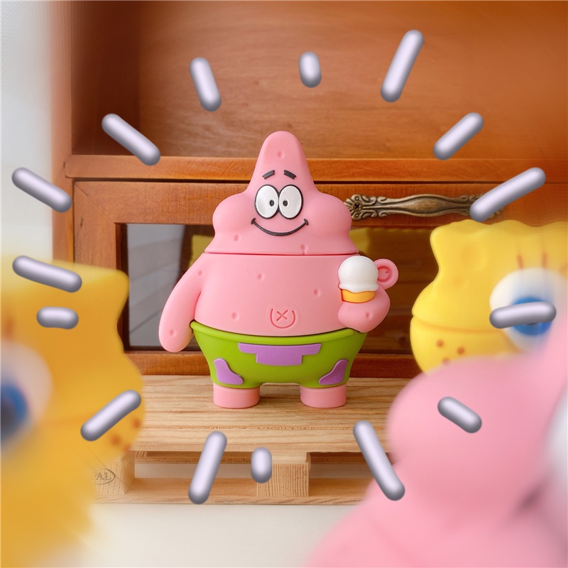 Vỏ Bảo Vệ Hộp Sạc Tai Nghe Airpods 3 Pro AirPods3 Họa Tiết Hoạt Hình SpongeBob Daxing SpongeBob Dễ Thương 2021 Ốp