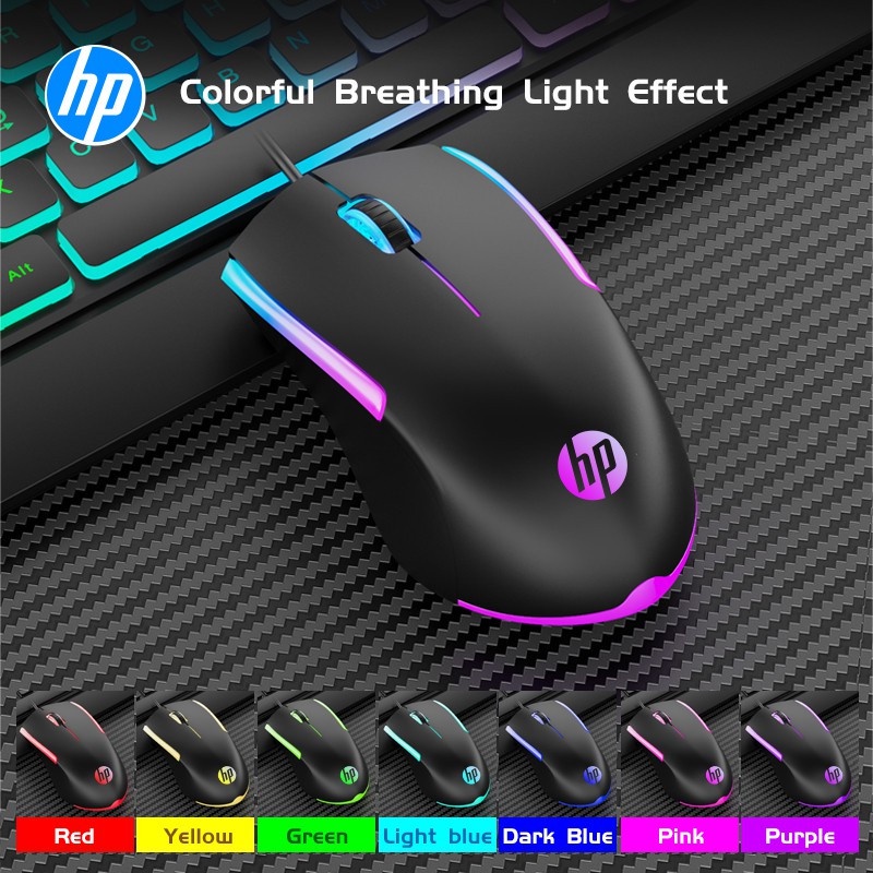 (Giá sỉ)Chuột vi tính có dây HP M160 led RGB cực đẹp chính hãng BH 1 năm - mouse gaming