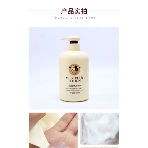 Sữa Tắm Milk Body Lotion Hương Sữa 800ML
