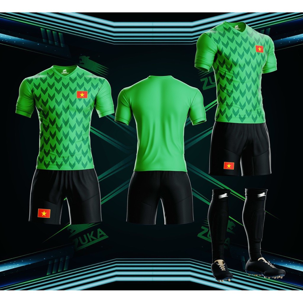 Áo bóng đá đội tuyển Việt Nam đủ màu - chất dệt kim cao cấp