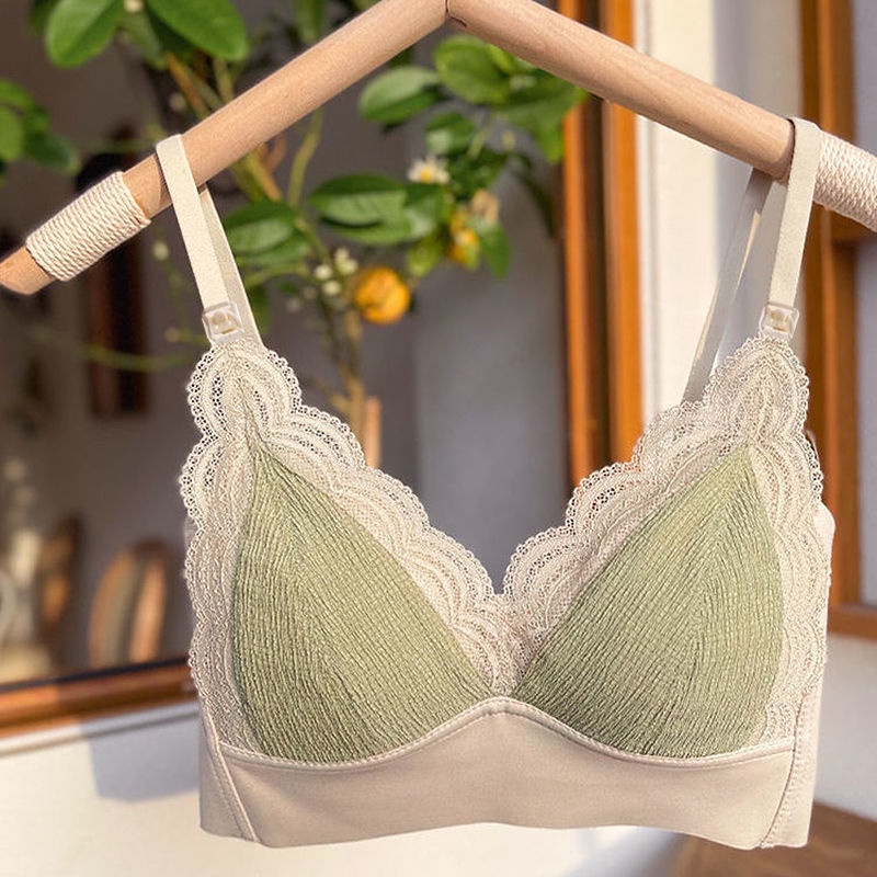 Áo Ngực Hình Tam Giác Siêu Nhẹ Thoáng Khí Thời Trang Cho Mẹ Bầu