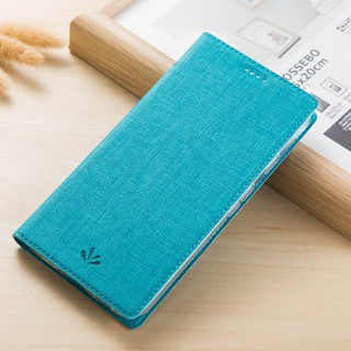 Bao da điện thoại PU nhiều màu đơn giản có ngăn đựng thẻ thời trang cho HTC U12 Life