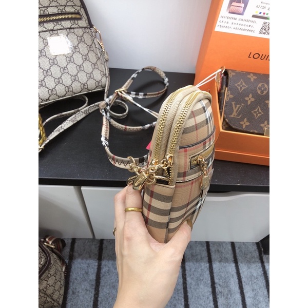 túi đeo điện thoại 3 ngăn sz 18 cao cấp
