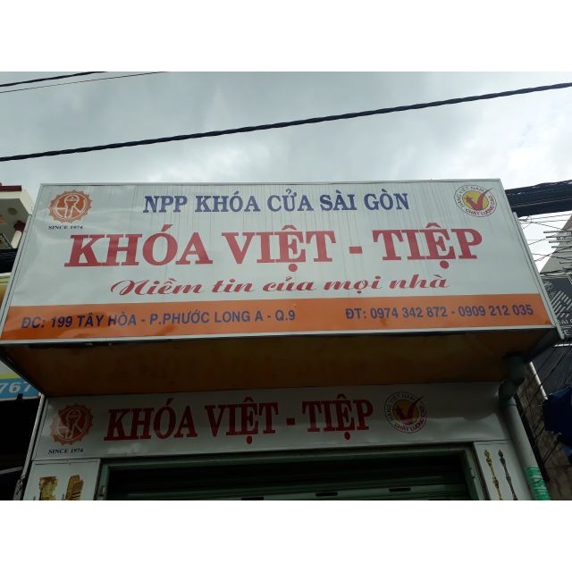 Khóa Việt Tiệp Chống Cắt Thau 01622
