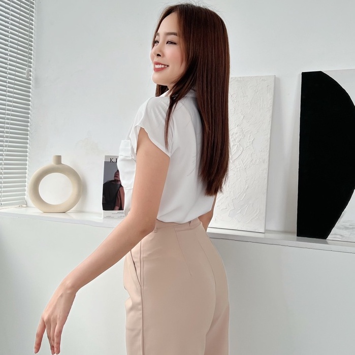 VERCHINI - Quần ống suông thời trang QANN004