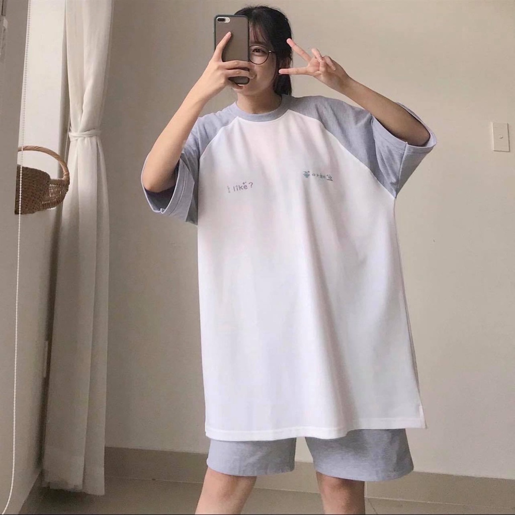 Set bộ áo và quần short dưới 65kg tabistore - I LIKE