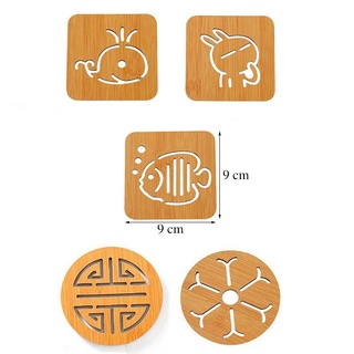 miếng lót nồi gỗ cách nhiệt