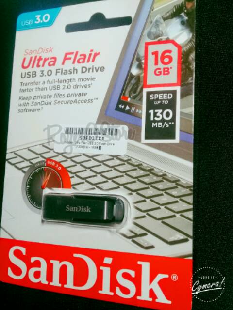 Usb Sandisk Siêu Flair 3.0 Dung Lượng 130mb / S 16 32gb