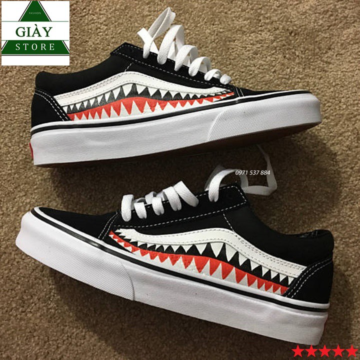 Giày Vans | Sneaker Nam Nữ Cá Mập