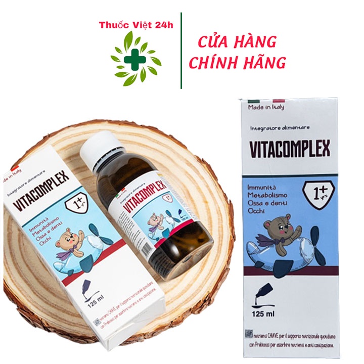 Vitacomplex 125ml nâng cao sức đề kháng và hệ miễn dịch hệ tiêu hóa , Thuocviet24h