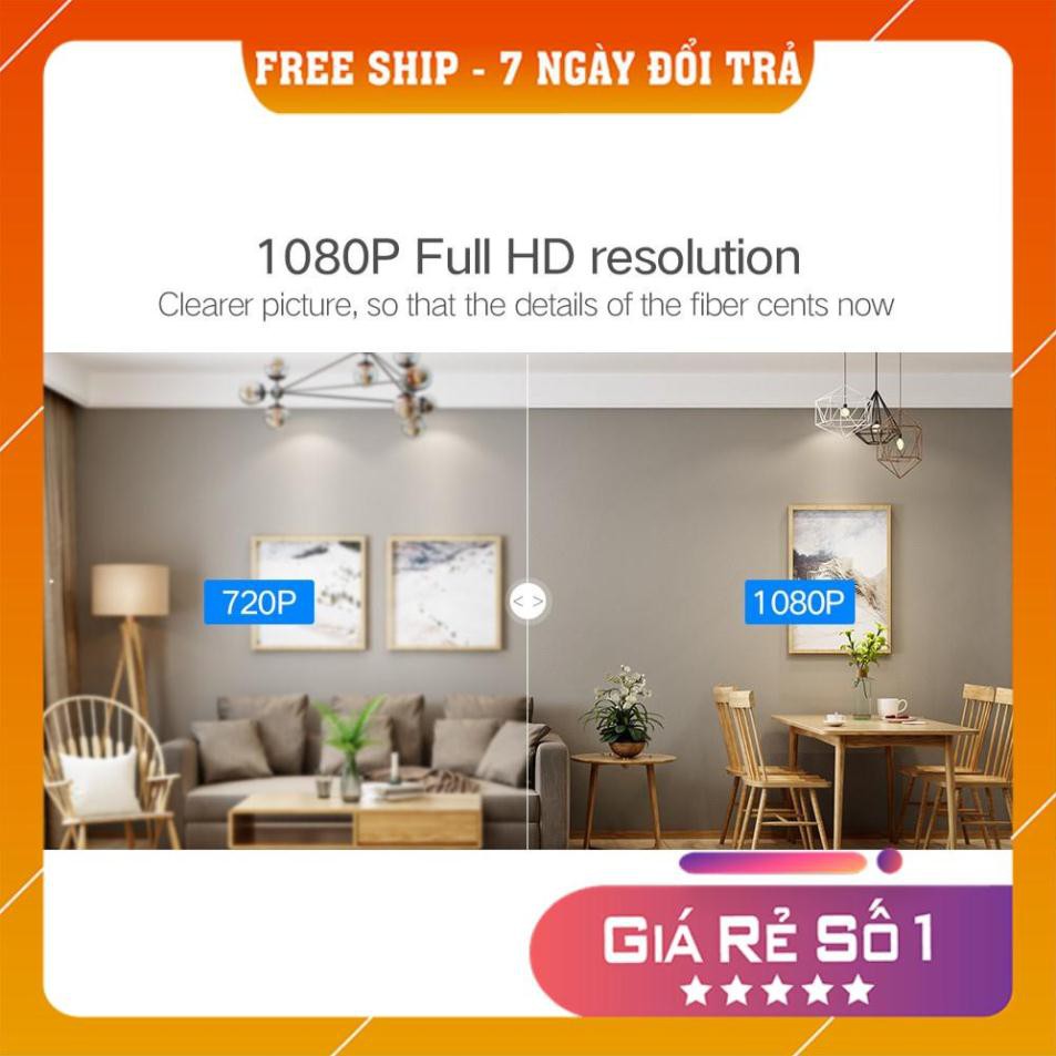 Freeship toàn vũ trụ CAMERA NGOÀI TRỜI 6 MẮT | Dễ Lắp Đặt, Dễ Sử Dụng | Hình Ảnh Full HD | 30001