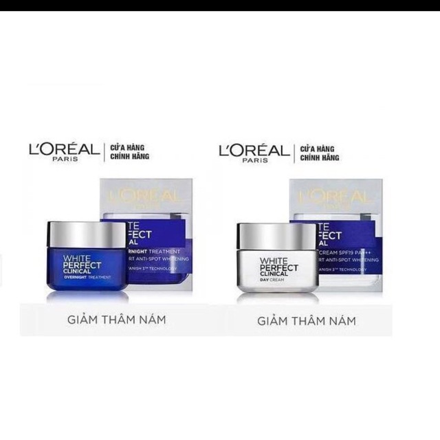 Kem trắng da hết nám loreal 50ml
