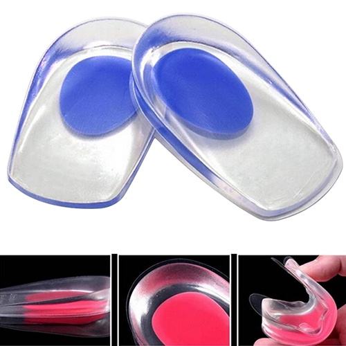 [Hàng mới về] Cặp miếng lót giày bên trong silicone hỗ trợ mát xa làm giảm đau